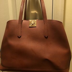 Vegan leather handbag